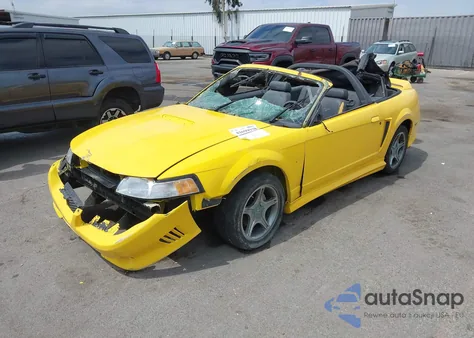 1999 Ford Mustang Gt z USA, uszkodzony, nr VIN 1FAFP45X3XF221057